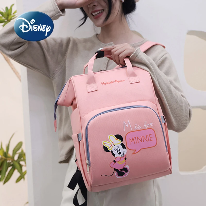 Disney nueva moda bolsa de pañales para bebés bolsa de maternidad