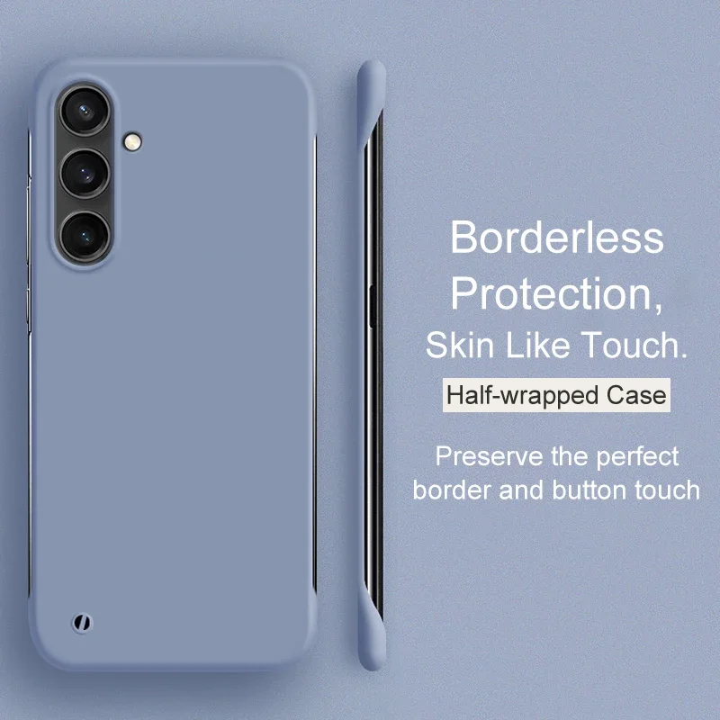 Candy Color Frameless Matte Luxury Thin Hard Back Case Coque