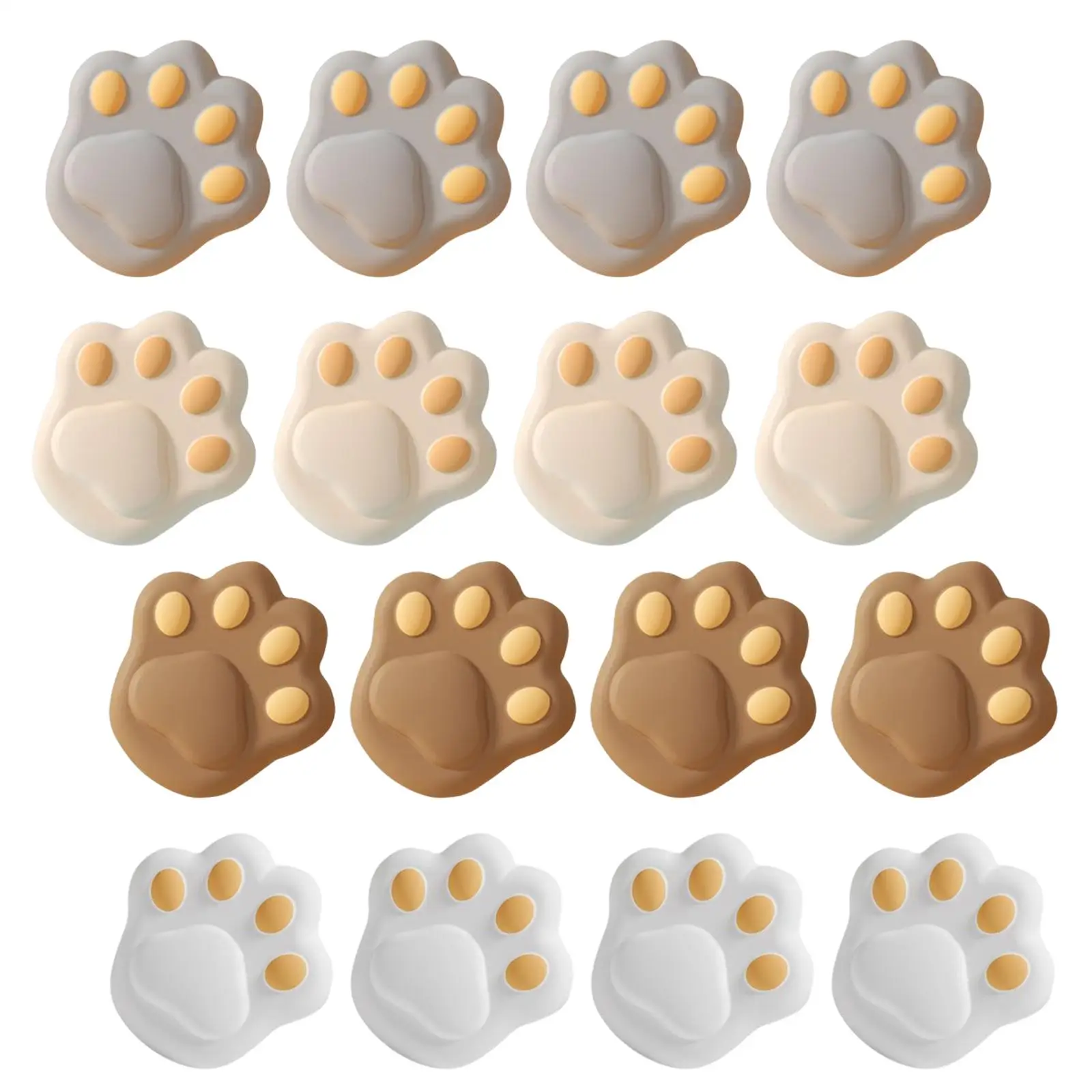 

4x Cartoon Paw Table Corner Edge Protection Cover for Furniture