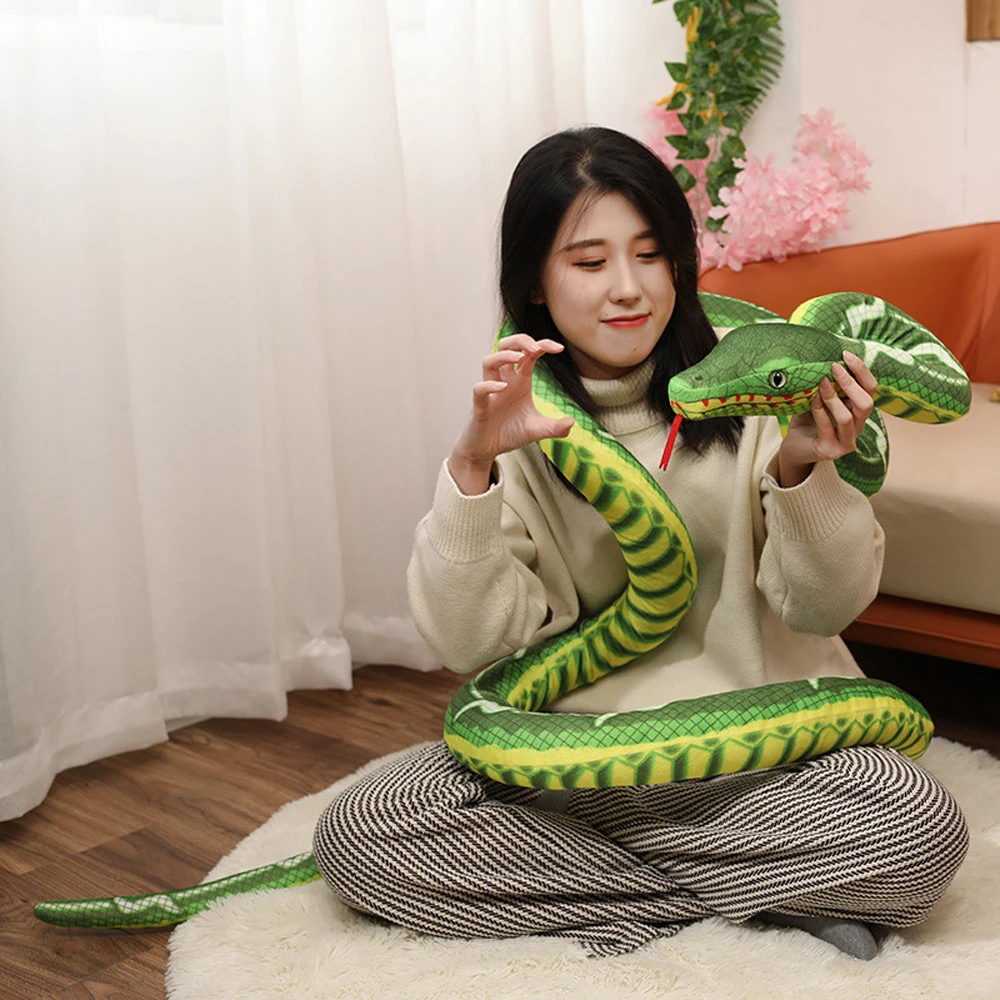 

Simulated Snake Python Fun Gift Stuffed Plush Toy