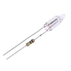 20PCS Neon Indicator Lamps With Resistance Connected To  220V 4.2*0.5cm Neon Glow Lamp Mains Indicator-Red Light 6