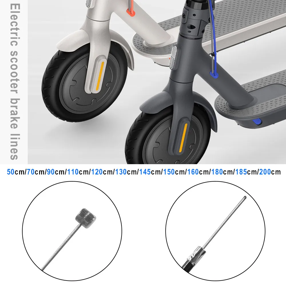 Description Picture 4 of itemUniversal From 50cm to 200cm Brake Cable Front Rear Drum Brake Line Rear Wire Pull Wire for Electric Scooter Accessories