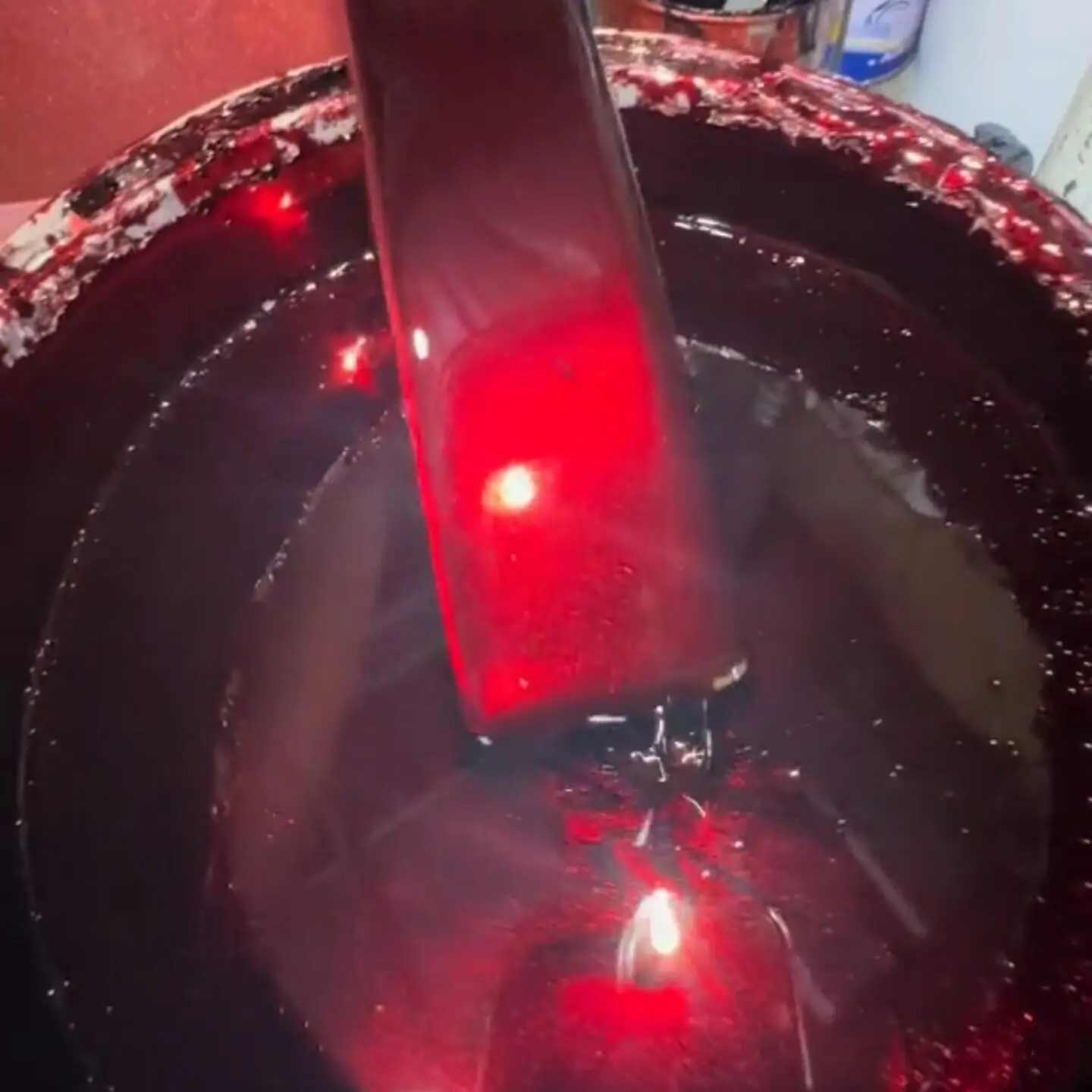Automotive Paint Pigment Powder Metallic Blood Red Automotive Paint Pearl Pigment Powder