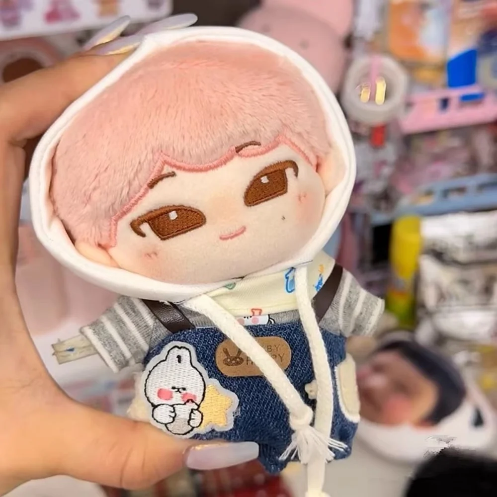 플러쉬 K팝 스타 선우 멋진 소년 플러쉬 10cm 인형 장난감 바디 코스프레 오리지널 선물