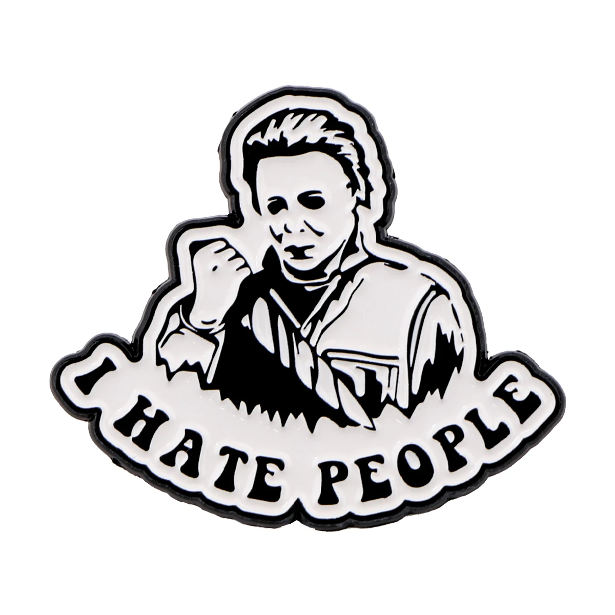 Spooky Enamel Pin Collection: Metal Brooch for Clothing & Accessories