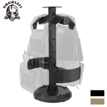 

New Tactical Modular Gear Stand Helmet Vest Belt Display Rack Heavy Duty Construction Armon Vest Holder Paintball Accessories