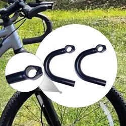 Lightweight Aluminum Alloy Bicycle Handlebar Replacement (Black)