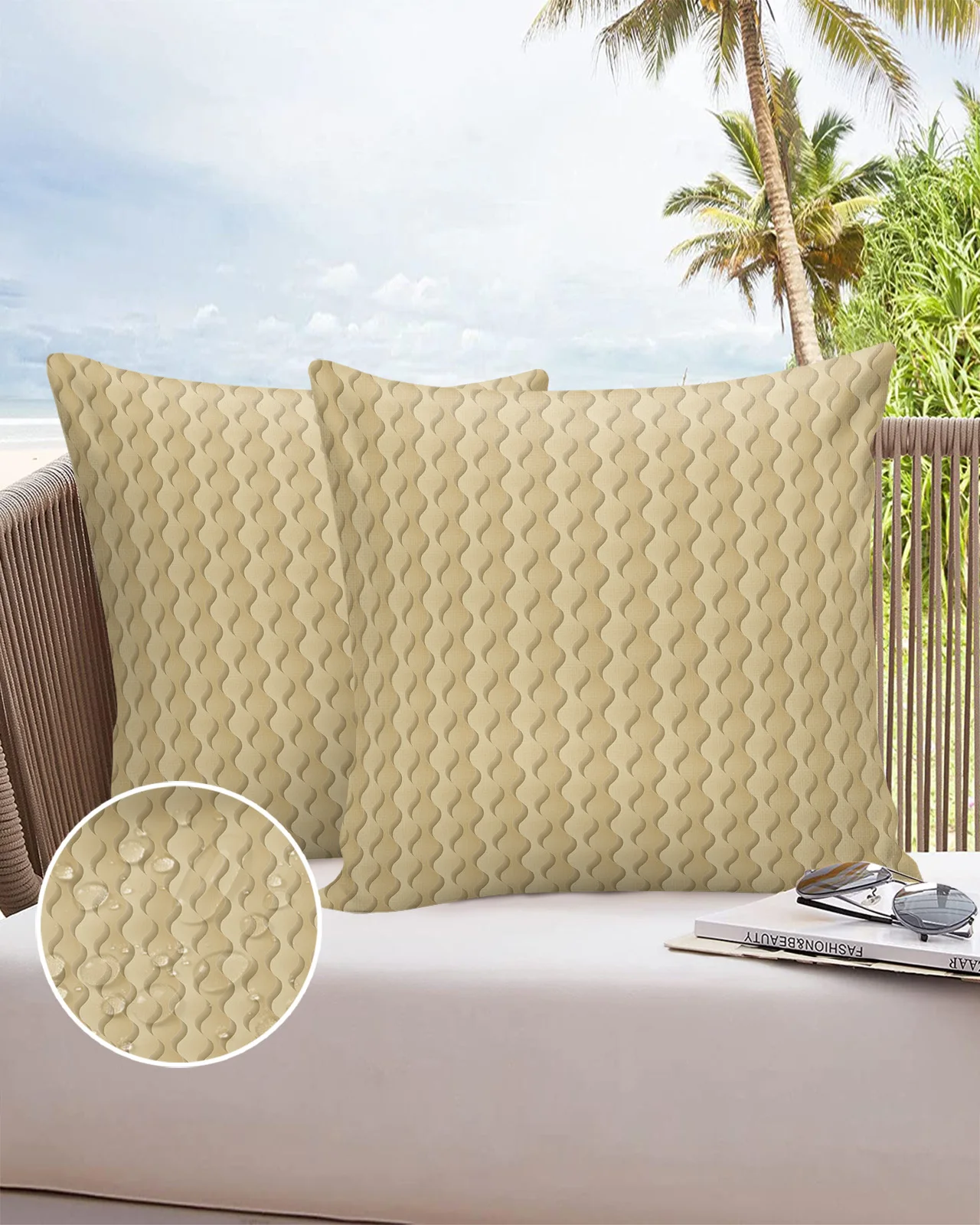 

Gradient Geometric Vintage Pattern Waterproof Pillowcase Home Sofa Office Throw Pillow Case Car Cushion Cover Home Decor