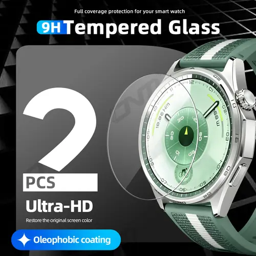 9H Tempered Glass for Huawei Watch GT 6 Pro 46mm 41mm, Premium Screen Protector Durable HD Anti-scratch Film for GT6 Accessories - Image 9