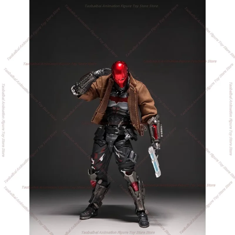 Red Hood Cyberpunk Style Jacket 1/12 Diy Self-modified DC