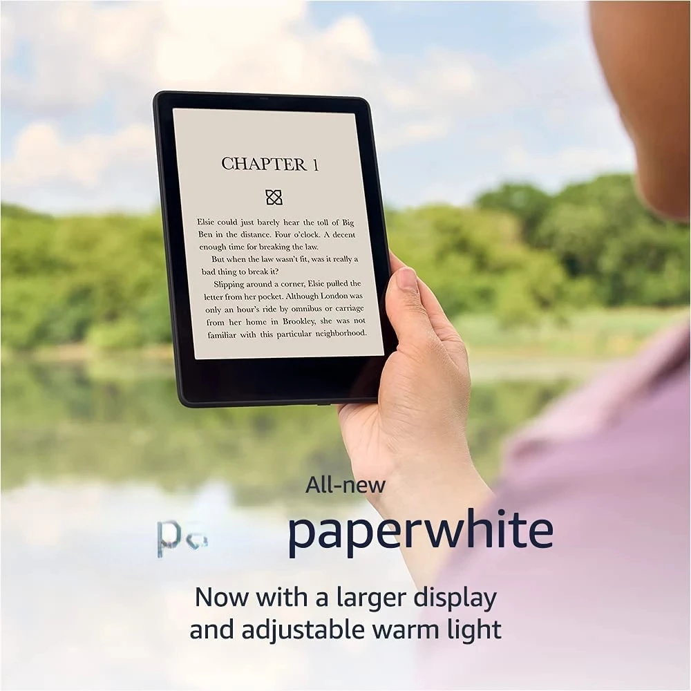 2021 Paperwhite 5 (8 GB) -이제 6.8 &디스플레이 및 조정 가능한 따뜻한 조명, 광고 지원