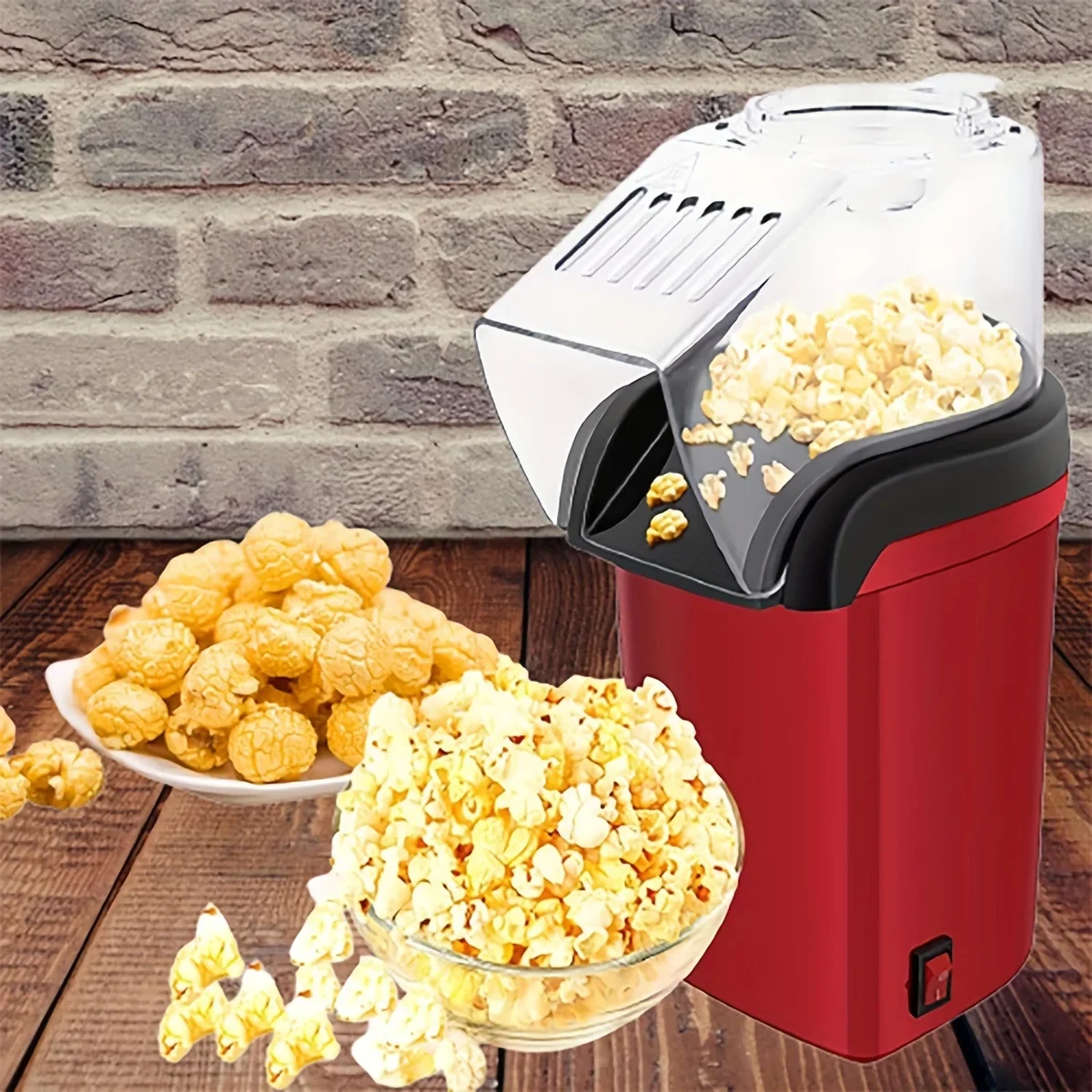 1PC Mini Popcorn Machine Household Fully Automatic Electric Children's Popcorn Machine