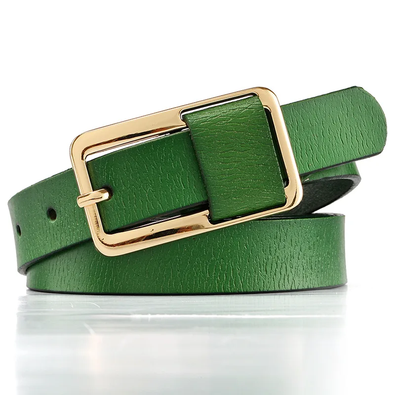 Elegant Women's PU Leather Belt - 2.3cm Width Fashionable Waist Accessory