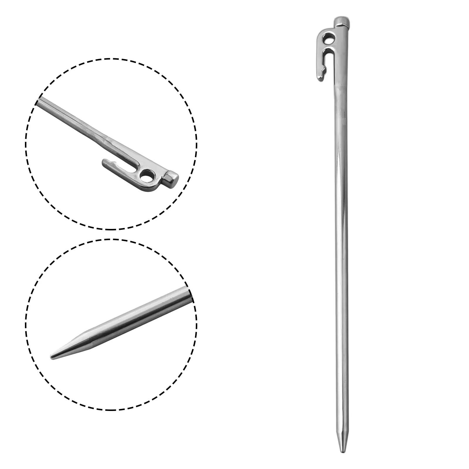 

Прочная Высококачественная новая стойка для палатки сверхпрочная нержавеющая сталь с крючком запасные части для наружных работ