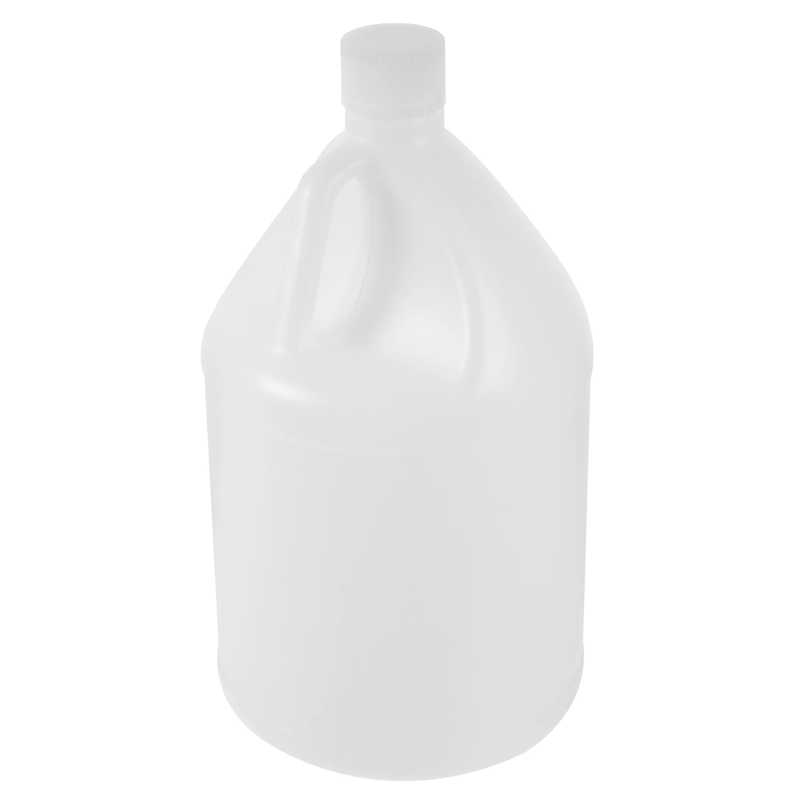 

1-Gallon Plastic Jug Reusable F-Style Plastic Jug Storage Containers Ergonomic Handle Hdpe Construction Residential Or