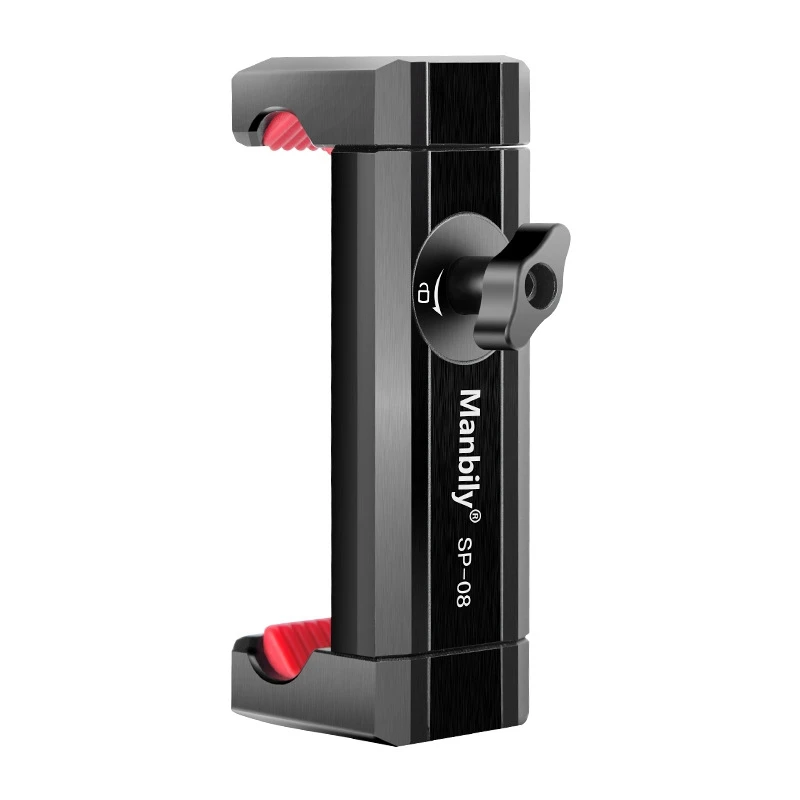 

Металлический зажим для сотового телефона Manbily, вращающийся вертикальный Настольный Штатив для съемки в реальном времени и замедленной съемке, сменный держатель для сотового телефона