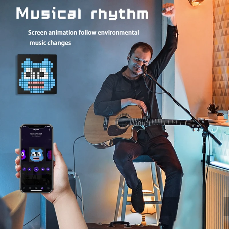 LED ȼ  ڵ  ÷, 32x32 α׷  ߰ , LED ũ,  , EU ÷ 