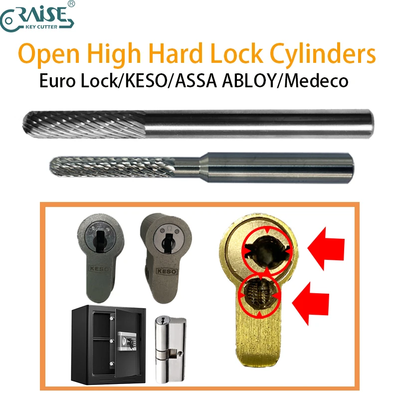 Drill out lock Carbide drill bit lock opener Locksmith Tool Aliexpress