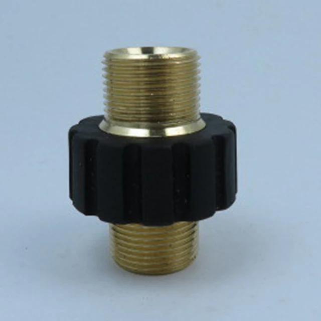 Nyomásmosó Tömlő Gyors Csatlakozó M22 Metrikus Férfi Szál Illesztő Adapter Kerti Nagynyomású Mosó