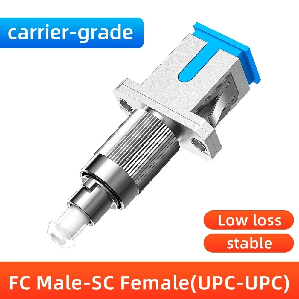 광섬유 어댑터 FC-남성형 - LC-여성형 커넥터 SC-LC ST 레드 라이트 펜 네트워크용 광 파워 미터 변환 헤드