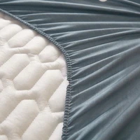 Thicken Mattress Pad Protector Waterproof Adjustable Fitted Sheets Bed Covers Anti-bacterial Pad for Bed 90x200 160x200 180x200 4