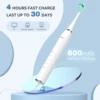 Smart Electric Toothbrush Rechargeable With 12pcs Replacement Head USB Tooth Brush 5 Modes Clean Whitening Sonic Toothbrush 6