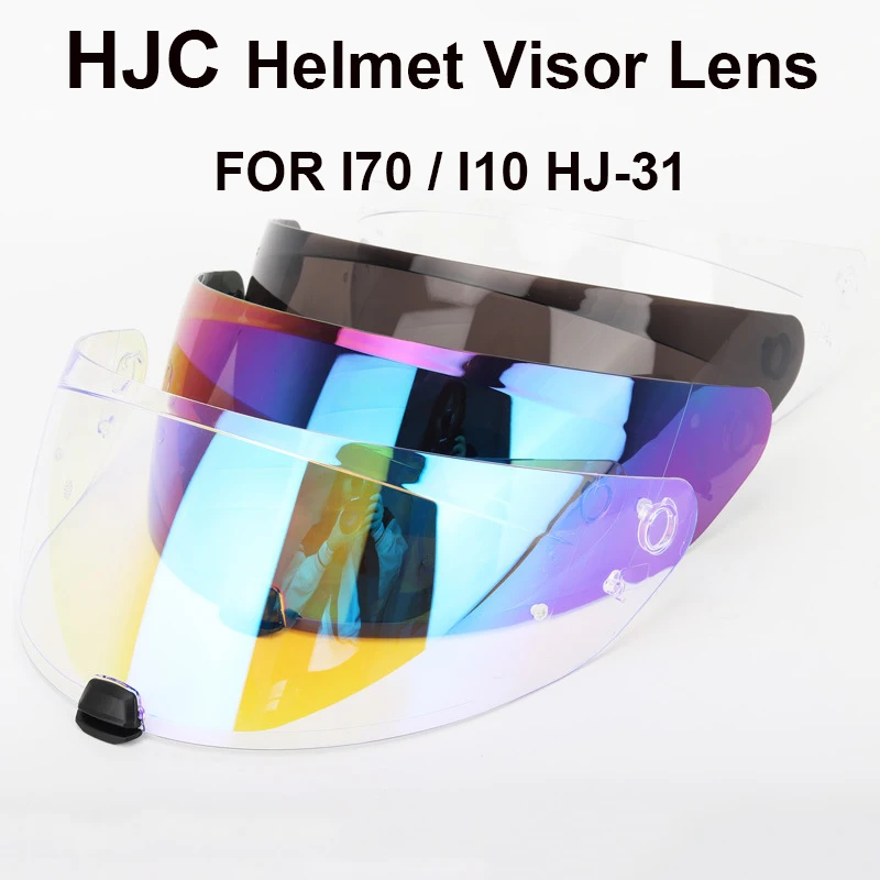 HJC HJ 31 Motorcycle Helmet Visor for HJC I70 I10 Anti UV Dust proof Helmet Lens Accessories