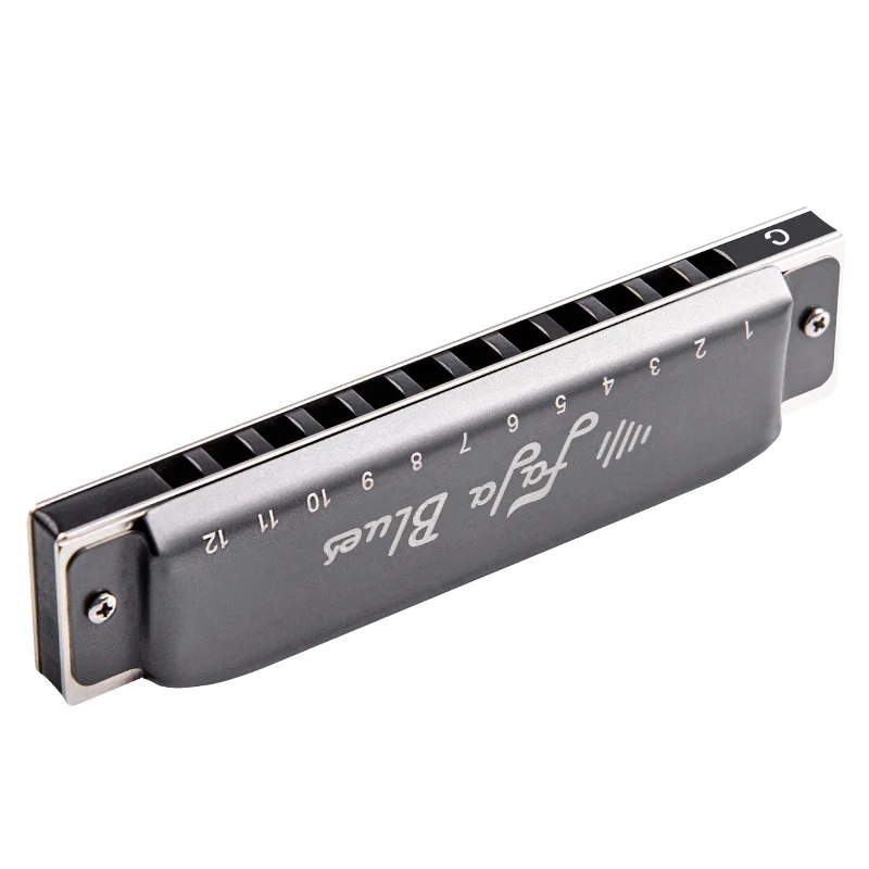 EASTTOP FALA blues mouth organ 12 hole blues professional harmonica ABS comb