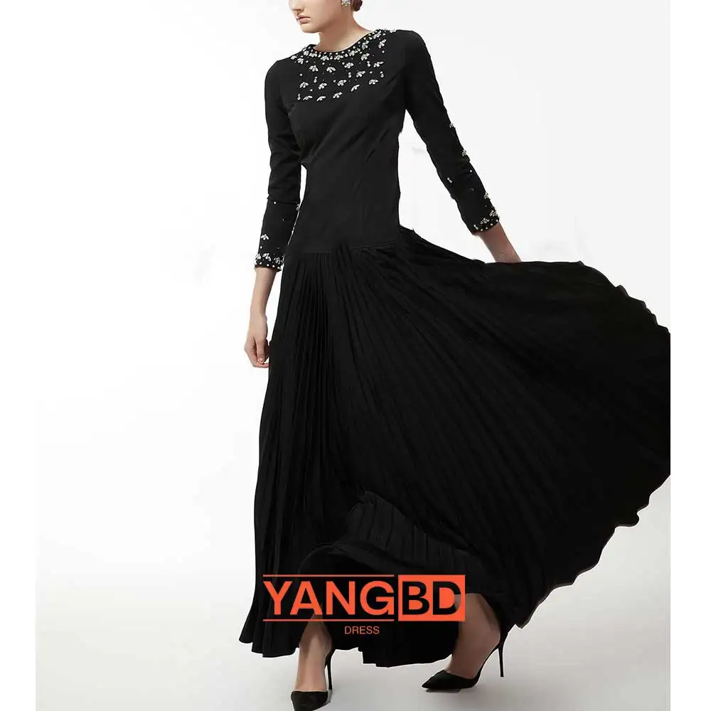 

Evening Dress Women Full Sleeves For Wedding Party Formal Evening Birthday Party Dress Graduation Ceremony Prom Dress 2024