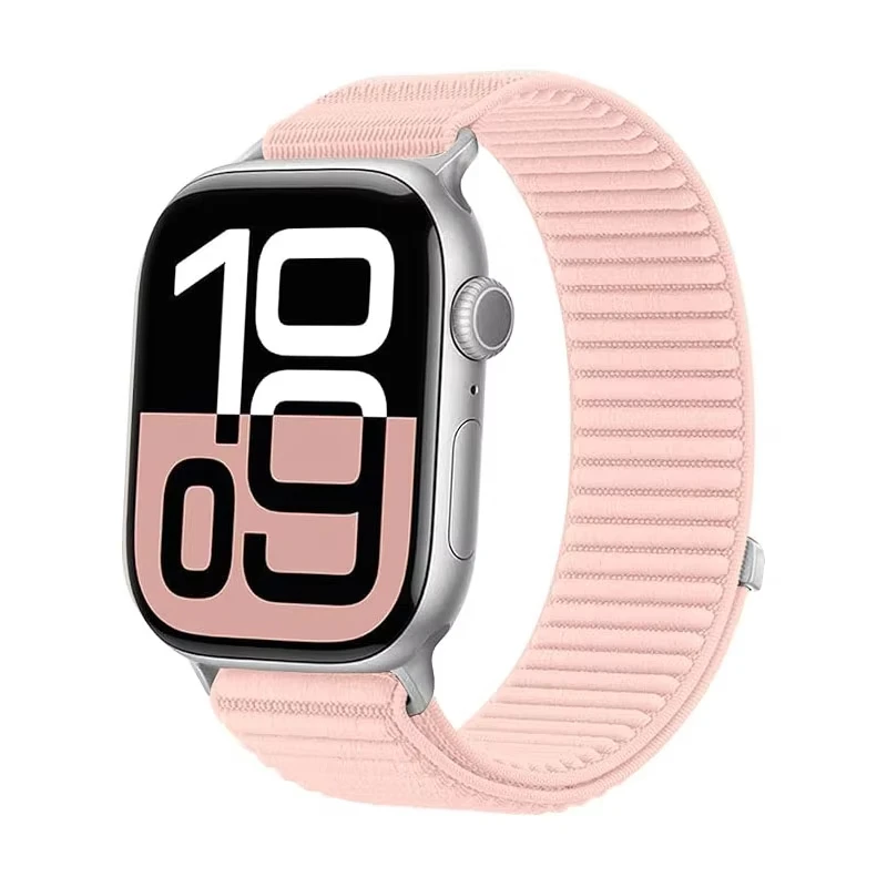 Nylon Loop Strap for Apple Watch Bands - Elegant and Durable Design