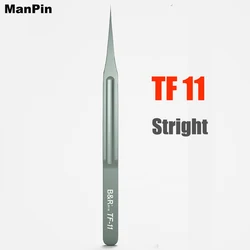 Premium Non - Magnetic Titanium Precision Tweezers for Electronics and Phone Repair