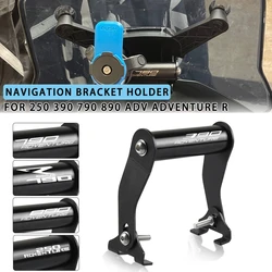 New Motorcycle Aluminium Tool Accessories Navigation Bracket Holder For KTM 250 390 790 890 ADV Adventure R 2020 2021 2022 2023