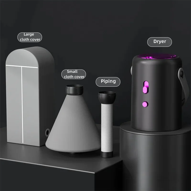 Multifunctional Small Dryer Travel Portable Mini Dryer Shoe Suitable for Travel Camping Apartment Hotel Dormitory RV