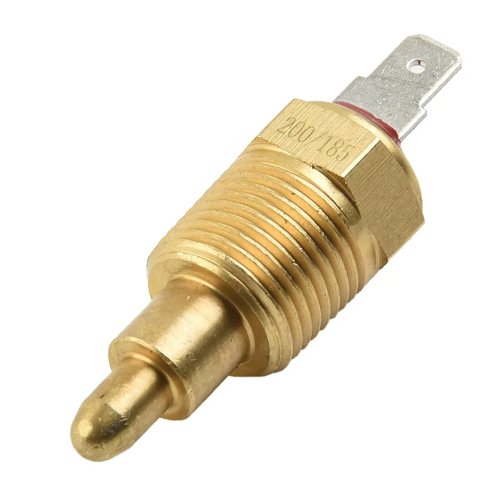 Interrupteur Thermostat Ventilateur 1/2 NPT - 200°F ON / 185°F OFF - Pour Radiateur, Moteur - Universel - 5