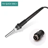 Quick Original Electric Iron Soldering Stations Handle Hot Air Gun Soldering Station Handle for Quick 936 936A 969A 705 TS1200 5