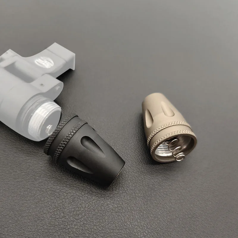 

Airsoft Scout Light Switch Tail Cap For Surefir M300 M600 Flashlight Adapter DC Plug Tactical Outdoors Weapon Light Accessory