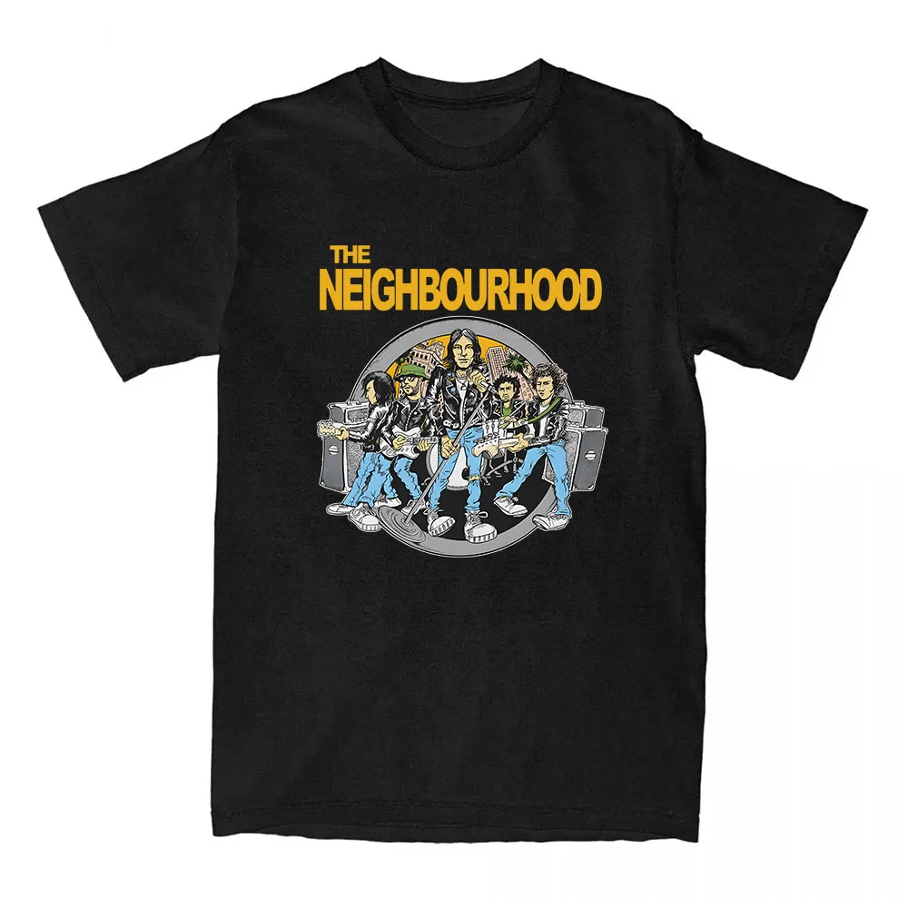 The Neighborhood NBHD Band Printing T-shirt Cotton High Quality Women/Men Tshirts Ropa Mujer Casual Short Sleeve Tee-shirt Male 3
