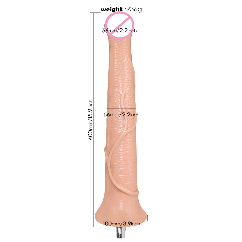 Pênis de Cavalo YOCY Silicone Com Ventosa Colorido