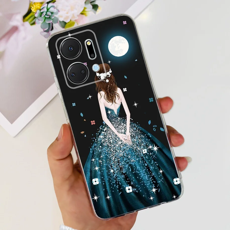 Elegant Silicone Soft TPU Phone Case - Flexible Protective Cover for 6.75-Inch Smartphones