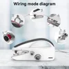 Handheld Sewing Machine Battery Powered Electric USB Quick Stitching Device Home Needlework DIY Travel Fabric Machines Craft 2