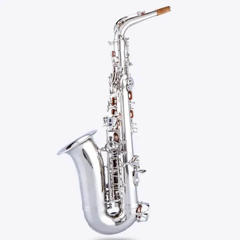 

KALUOLIN, новый альт-саксофон, никель, серебро, латунь, Sax, ранды, Сгибаемая Шея