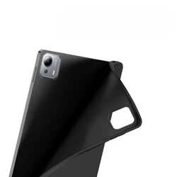 Shockproof Transparent TPU Tablet Back Cover - Protective Shell for Mi Pad7 Ultra 14inch (Black Dark Green)