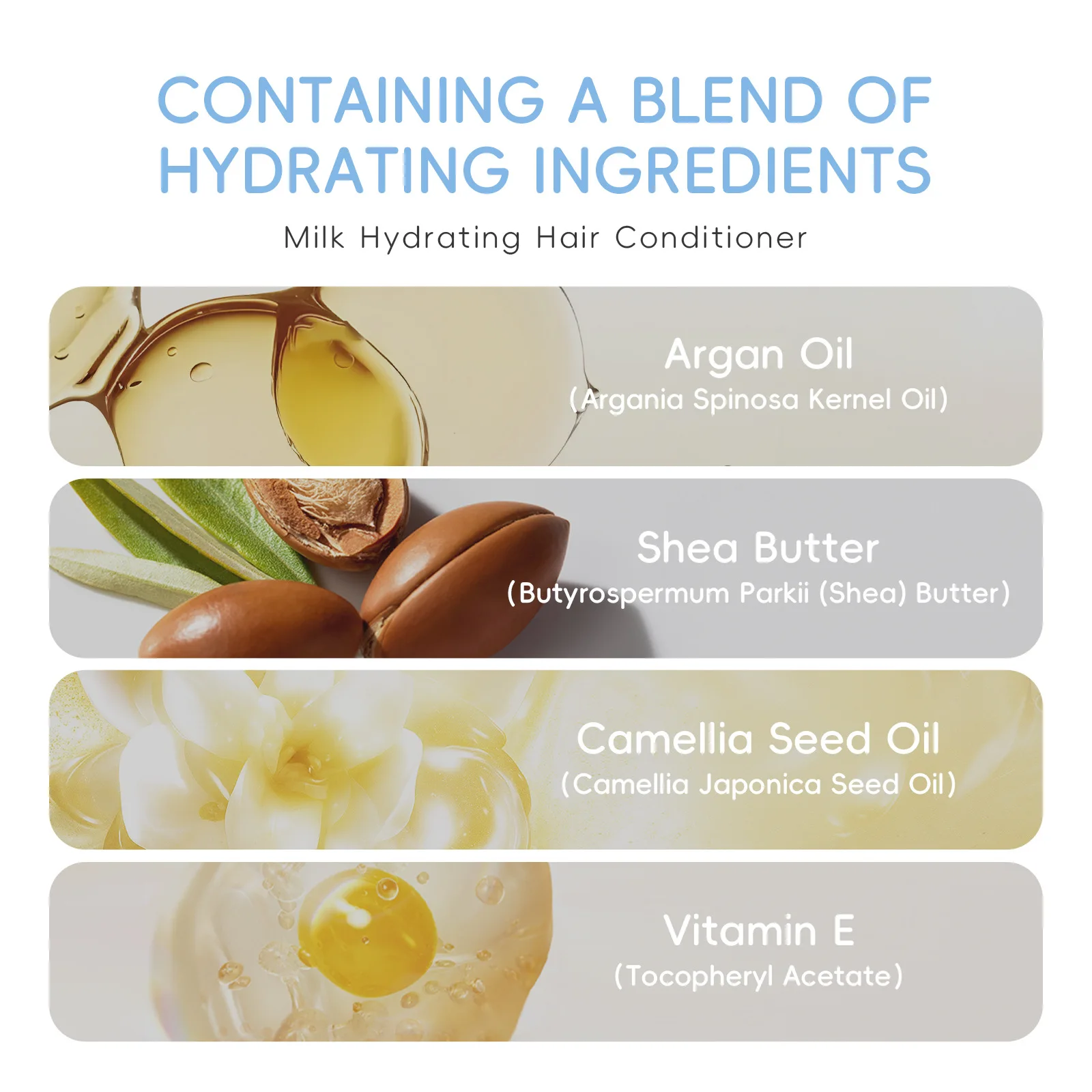 LAIKOU Milk Conditioner 400ml Moisturizes, Smoothes, Prevents Frizz, Cares for Permed, Straightened and Dyed Damaged Hair