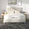 12 Inch Queen Size Mattress, Bamboo Charcoal Memory Foam Mattress, Bed in a Box,White 1