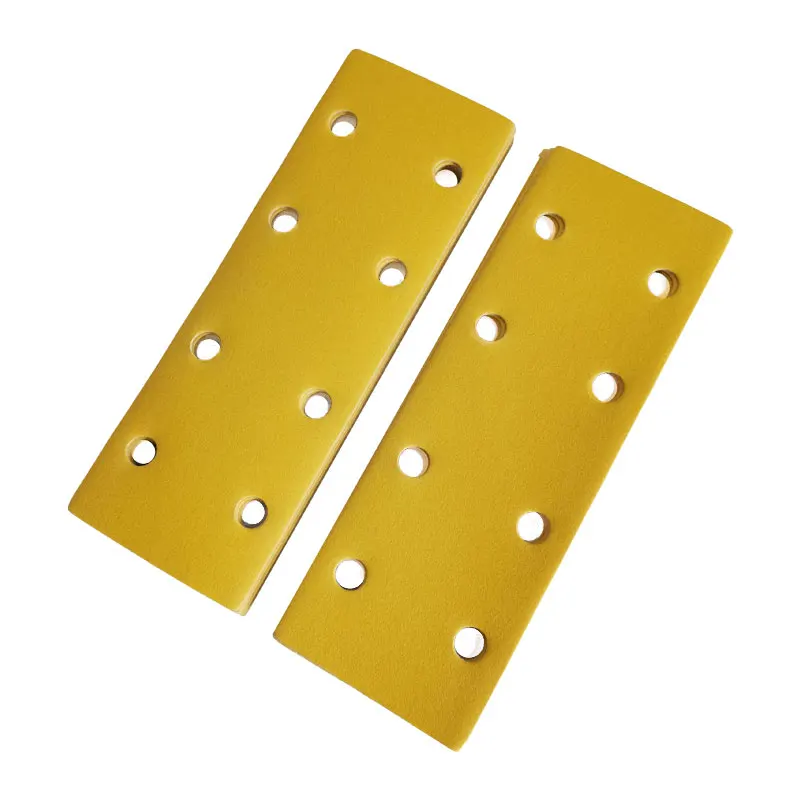 (50 Pezzi) 198X70Mm Strisce Abrasive Abrasive Senza Polvere Carta Vetrata Anti-Blocco Grana 80-400 Per Levigatrice Mirka