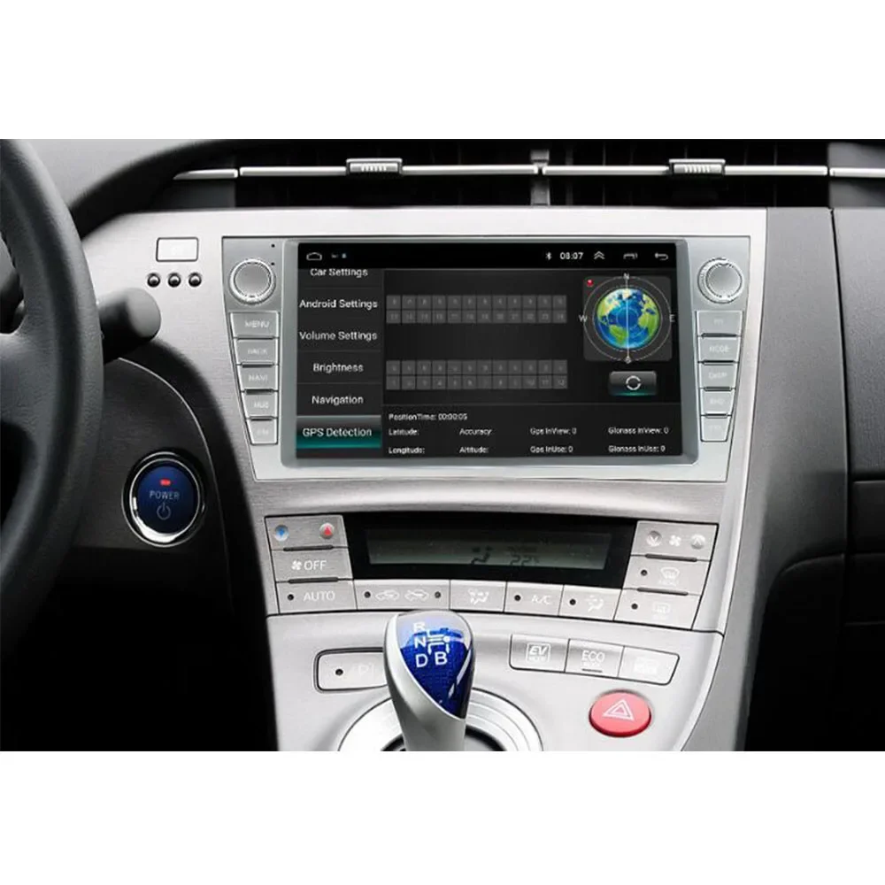 

8G+128G QLED For Toyota Prius Android 13 Radio 2009 2010 2011 2012 2013 Multimedia Stereo Car DVD Player GPS Navigation Camera