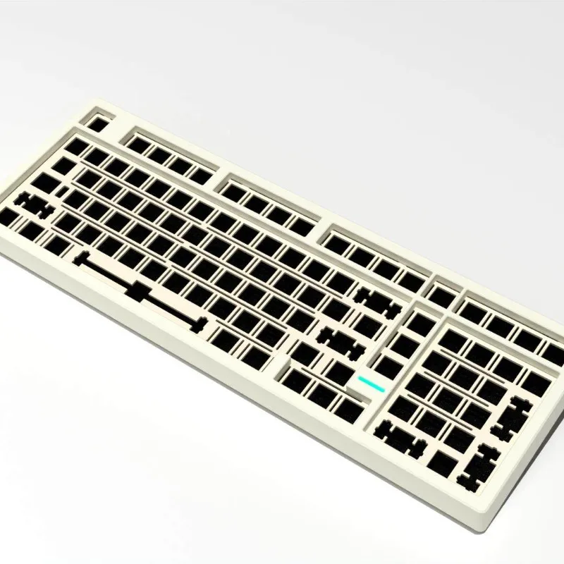 MXRSKEY SCC100 기계식 키보드 커스터마이징 키트 무선 트라이 모드 가스켓 구조 알루미늄 합금 DIY 키보드