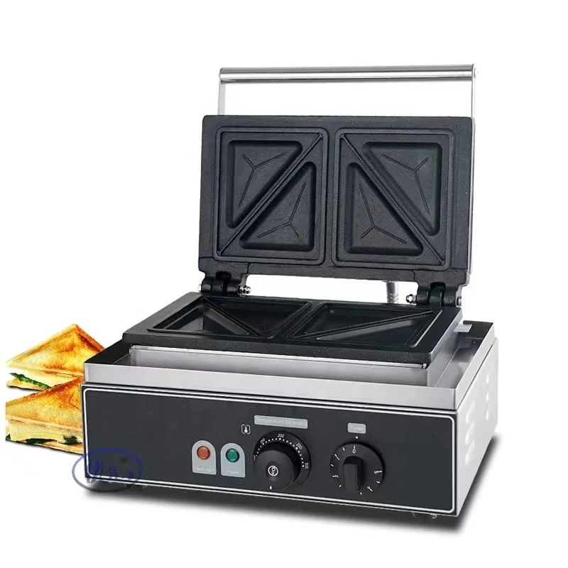 Commercial Sandwich Maker Electric Muffin Panini Waffle Machine Toaster Waffle Maker