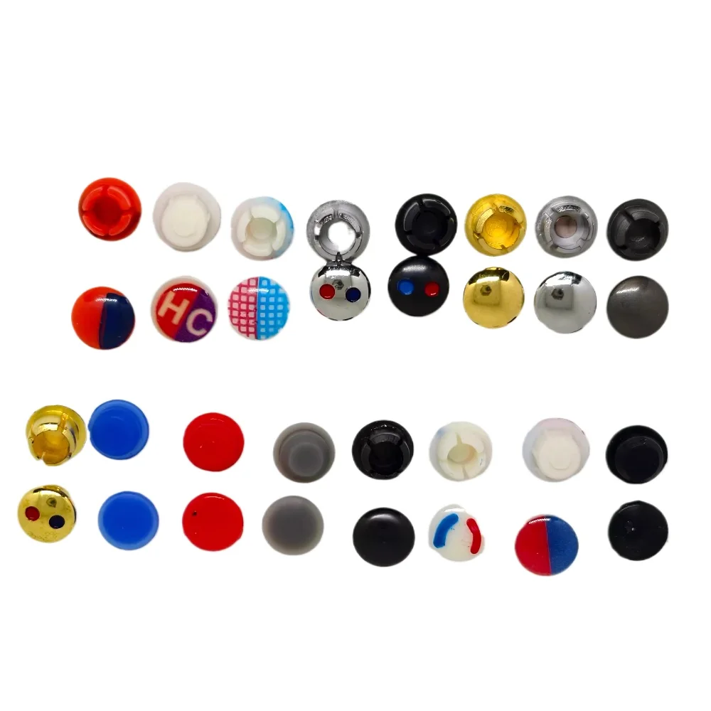 ฝาครอบก๊อกน้ำ ปิด/เปิด น้ำร้อน-น้ำเย็น พร้อมรูสำหรับติดโลโก้  ฝาปิดรูสวิตช์  ฝาครอบตกแต่ง  ป้ายสีแดงและสีน้ำเงิน 1