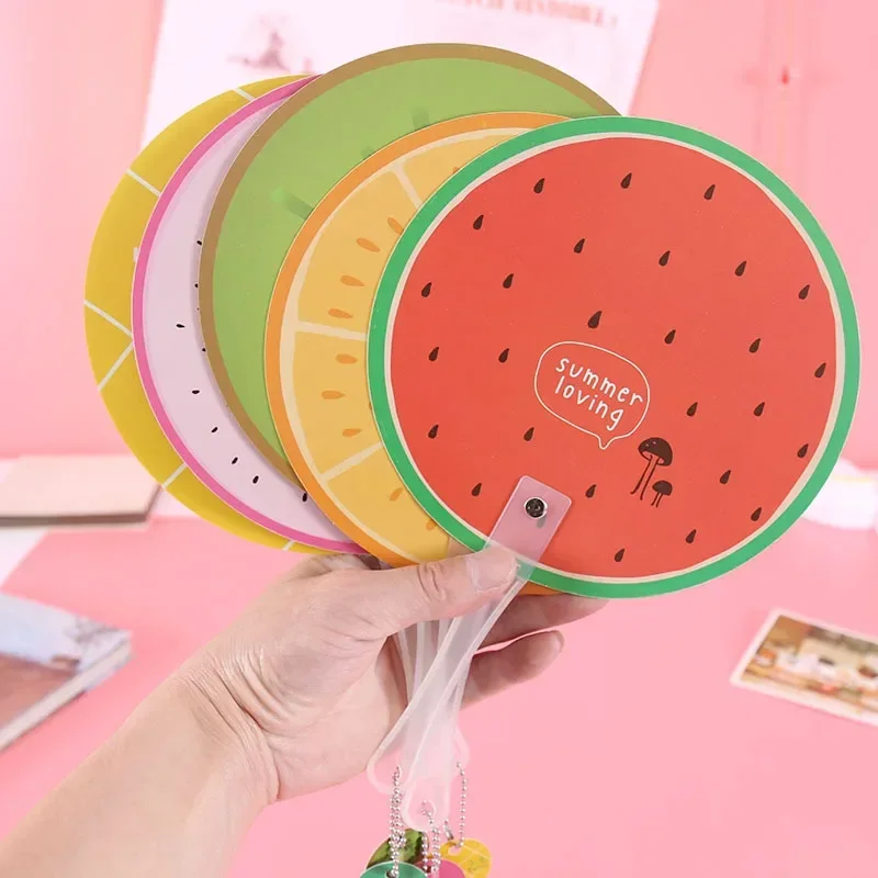 Summer Kids Cartoon Hand Fan 1PC Wedding Party Birthday Party Children's Day Gift Cute Prizes for Boys and Girls Plastic Fan folding fan mini fan hand fan